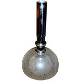 Beautiful 70
s Chrome
double glass pendant hanging fixture Beautiful 70
s Chrome
double glass pendant hanging fixture