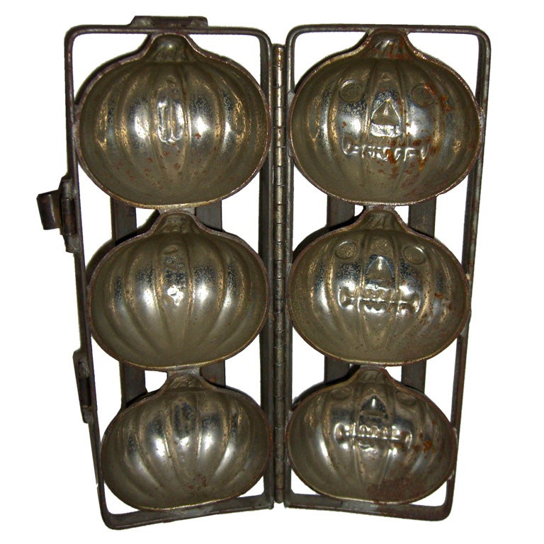 Great Unique American Miniature Pumpkin Jack O Lantern Mold