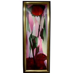 Beautiful painting of flowers by Roumanian artist T Cristina 9