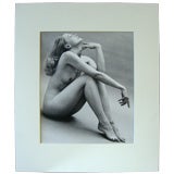 Original nude photograph by noted photographer Gerald Hochman