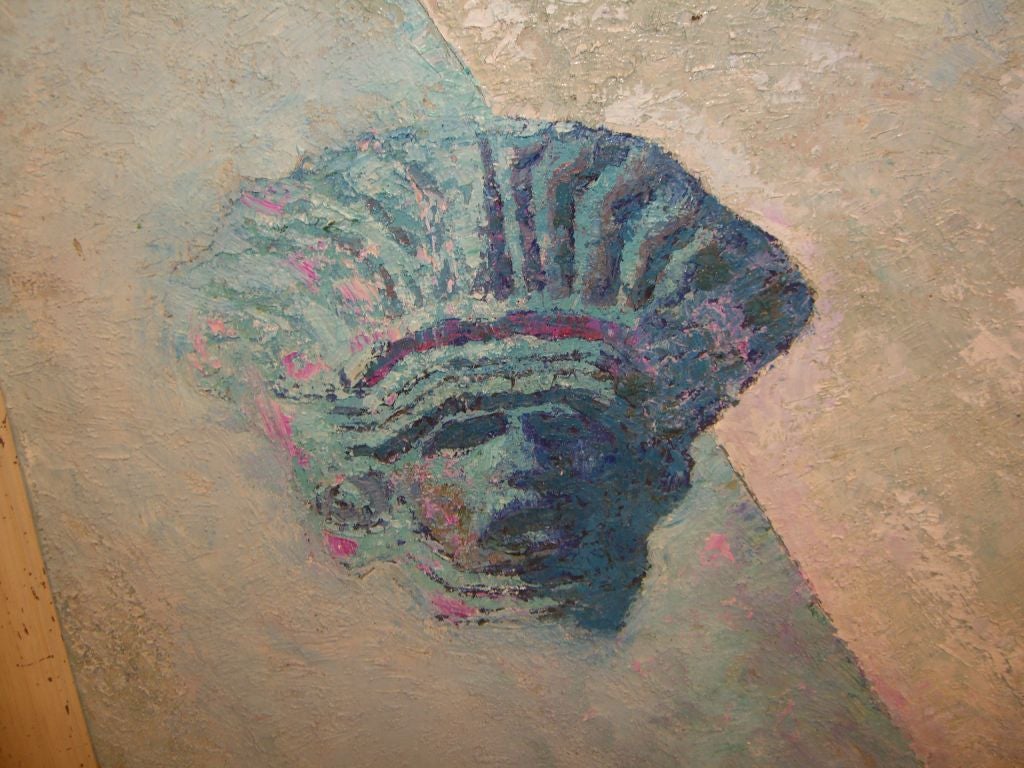 1961 Abstract by Noted American artist cartoonist Coulton Waugh