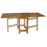 Early 19th C Painted Drop Leaf Table