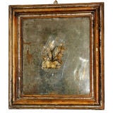 Antique Mirror with Reverse Painting
