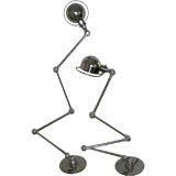 Pair of Polished Chrome Jielde Floor Lamps