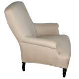 NAPOLEON III HIGH BACK ARM CHAIR