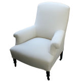 SINGLE NAPOLEON III ARM CHAIR