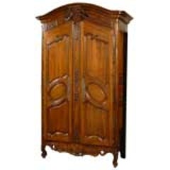 18th Century French Walnut Armoire 8
