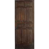 Portera -18th C. Antique Spanish Interior Door w/Carved Settings Portera -18th C. Antique Spanish Interior Door w/Carved Settings