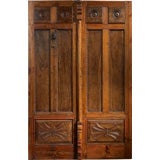 Portera-19th Century Antique Spanish Double Door
