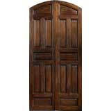 Portera-19th C. Antique Spanish Arched Double Door