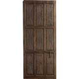 Portera-18th C. Antique Spanish Door with Carved Settings 
Lock
