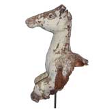 wooden deer fragment