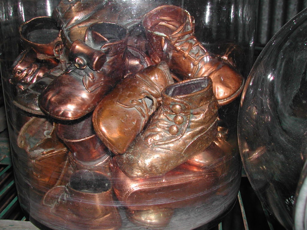 jar full of baby....shoes!