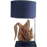 Vintage silent pelican lamp