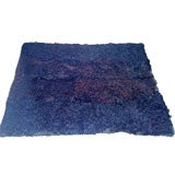 black english ram rug
