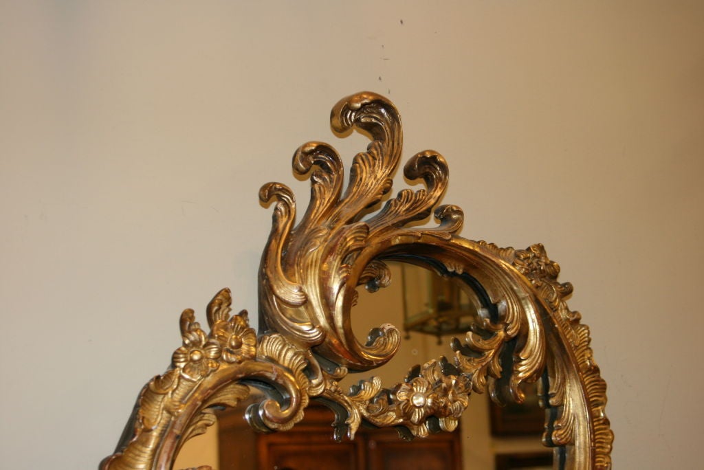 French Gilded Mirror