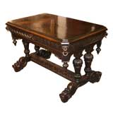 Antique Jacobean style 'Dolphin' table