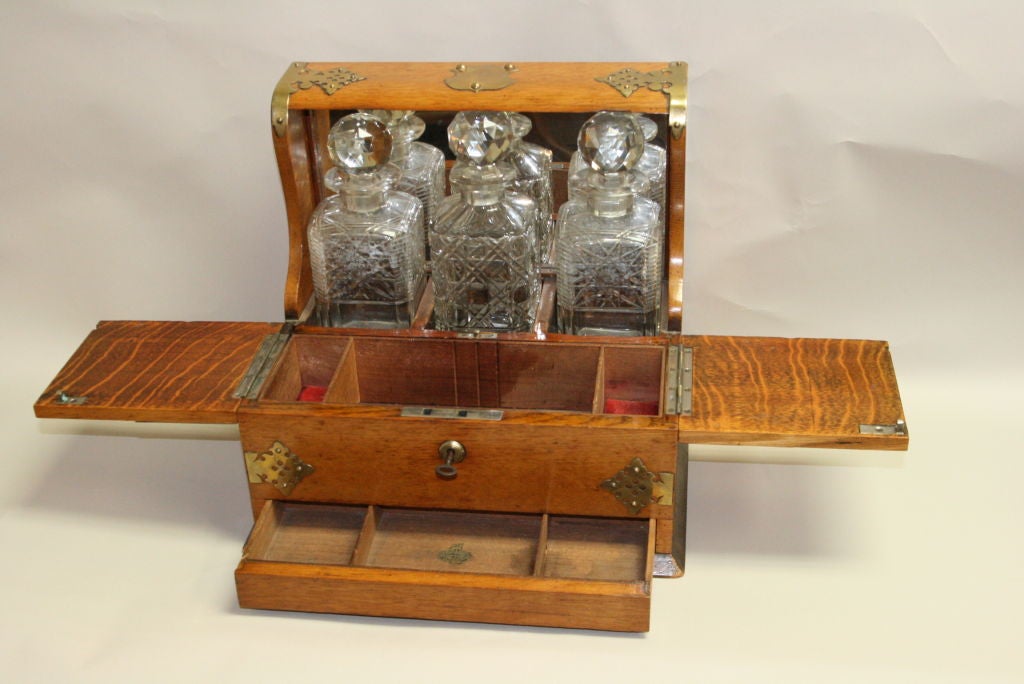 English Victorian Tantalus