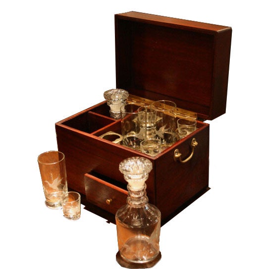 Gentleman's Portable Liquor Box