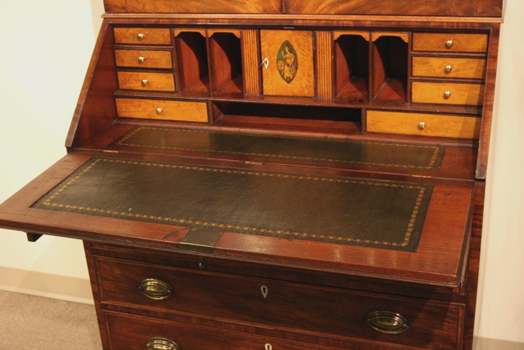 English Georgian Secretaire.