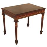 Antique French Mahogany Writing Table