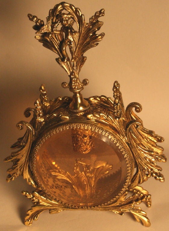 Gold French Perfume Bottle