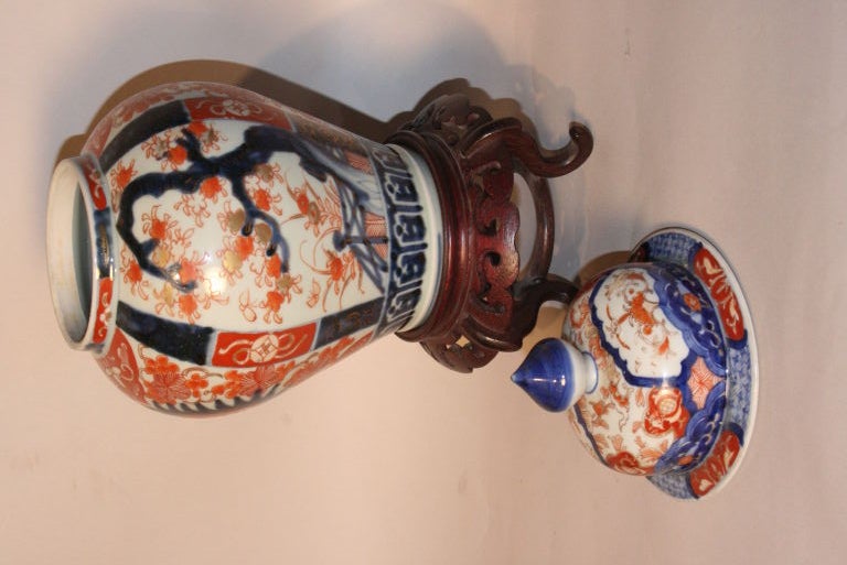 Japanese Export Imari Ginger Jar