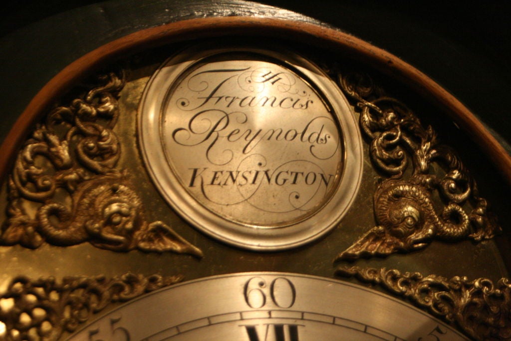 RARE English Chinoiserie Longcase Clock at 1stDibs