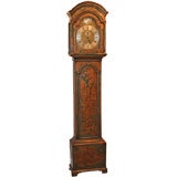 RARE English Chinoiserie Longcase Clock
