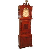 Vintage Welsh Mahogany Longcase Clock