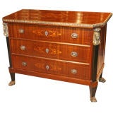 French Empire style Mahogany Chest/Commode