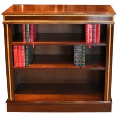 English Mahogany Small Bookcase