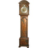 Antique English Chinoisere Longcase Clock RARE
