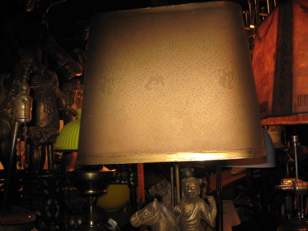 Pair of Lamps Attributed to James Mont In Excellent Condition In Water Mill, NY