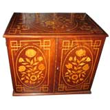 Dutch Marquetry  two Door Cabinet