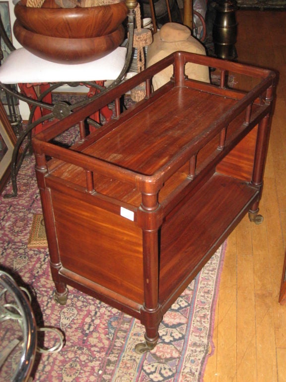 Edwardian  Mahogany  Book Table