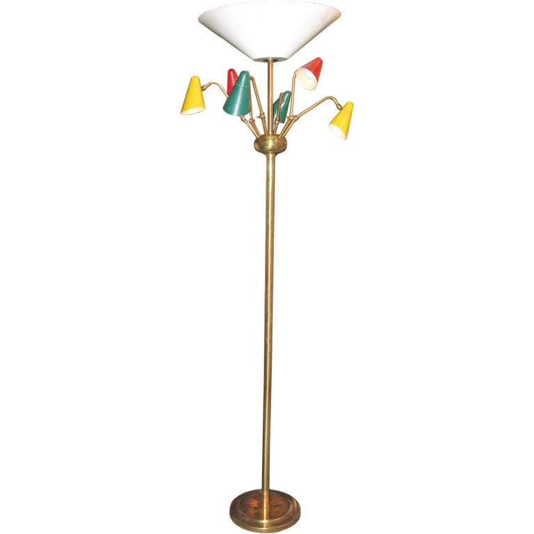 Mid-Century Italian Lamp in the Style of Arteluce