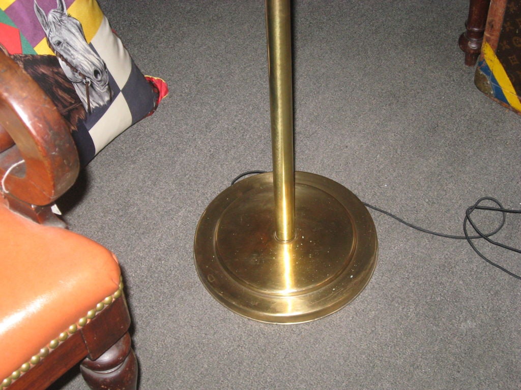 Brass Mid-Century Italian Lamp in the Style of Arteluce For Sale