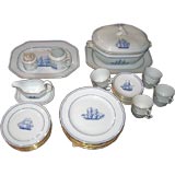 Trade Winds Blue by Spode Dinner Service