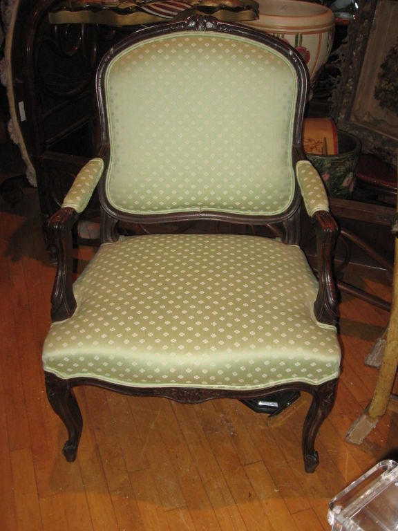 Louis XV Style Armchair For Sale 1