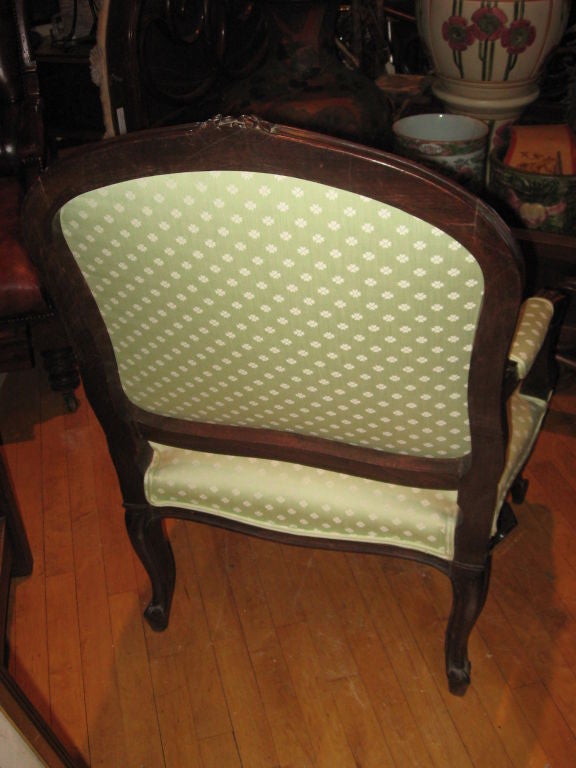 Mid-20th Century Louis XV Style Armchair For Sale
