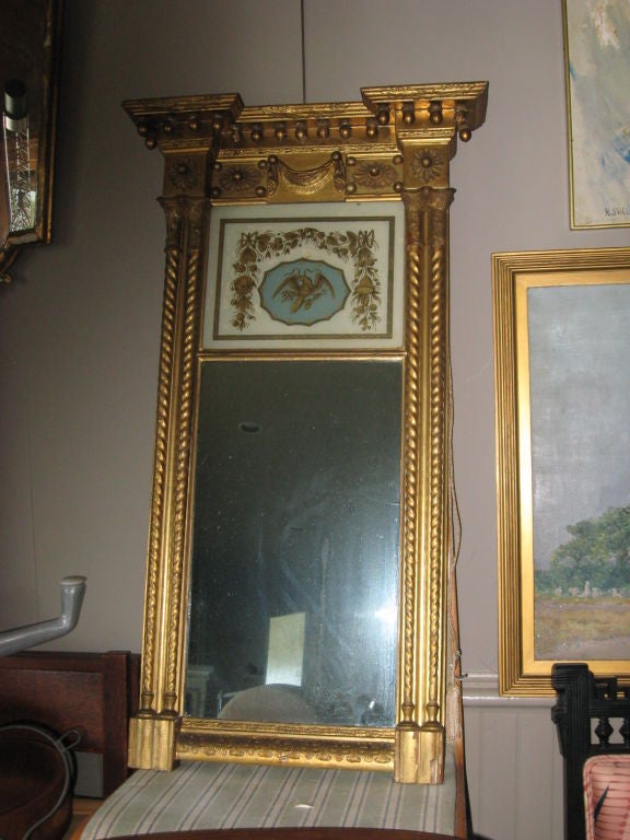19th Century Regency Giltwood Pier Mirror
