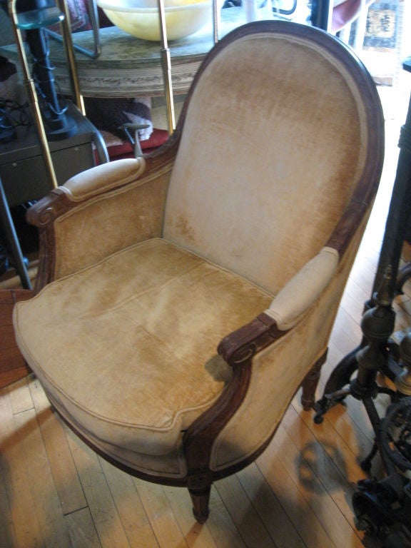 Louis XVI Style  Down Filled Bergere
