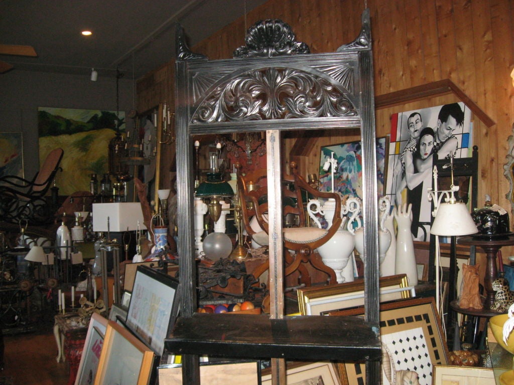 American 19th Century Eastlake  Ebonized  Wood  Easel 3