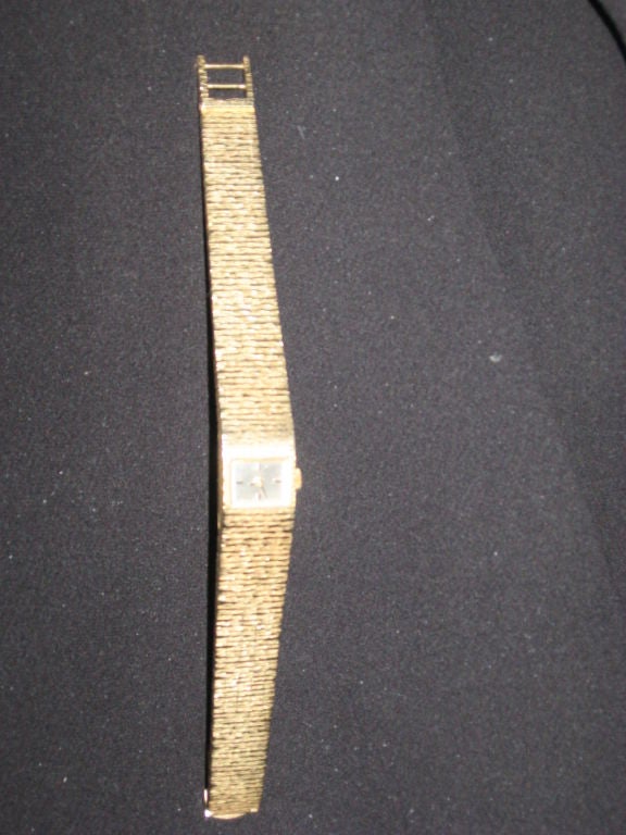 Swiss Girard Perregaux 18K Gold Ladies Bracelet  Watch