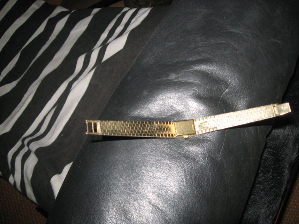 Girard Perregaux 18K Gold Ladies Bracelet  Watch In Excellent Condition In Water Mill, NY