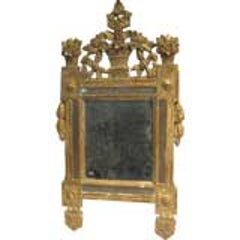 Louis XVI Period Gilt-wood Mirror, France c. 1780 1
