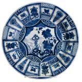 Large Kangxi period Porcelain Charger, China c. 1710