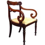 George IV period Armchair in Mahogany, England, c. 1820
