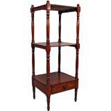 George IV period 3-Tier Etagere in Mahogany, England, c. 1820